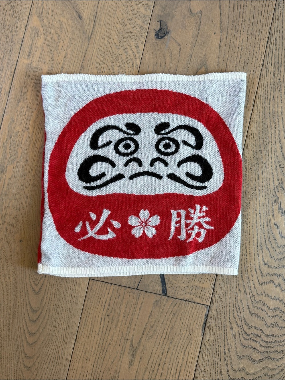 Japanese Daruma Haramaki Belly Warmer Red White Made in Japan